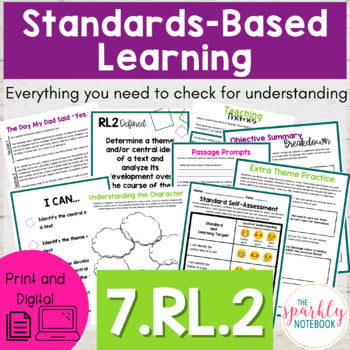 7.RL.2: Central Idea, Theme, and Summarizing - 7th Grade Common Core
