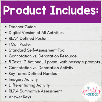 7.RL.4: Meanings of Words and Phrases in Stories and Poetry - 7th Grade CCSS - Image 2