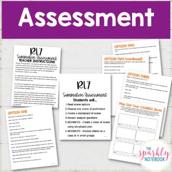 7.RL.7 - Compare & Contrast Books & Movies 7th Grade CCSS - Image 3