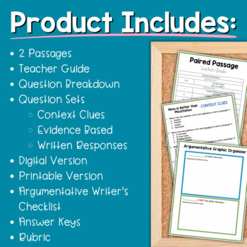 Paired Passages Activities: Argumentative Writing for 4th & 5th Grade - Consoles - Image 2