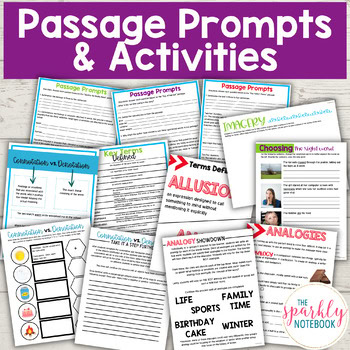 8.RL.4 Word Choice: Figurative Language, Allusions and Analogies  - 8th Grade CCSS - Image 3