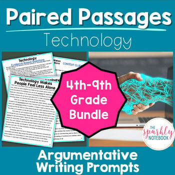 DIGITAL Paired Text Passage - DIFFERENTIATED BUNDLE: Technology & Connection