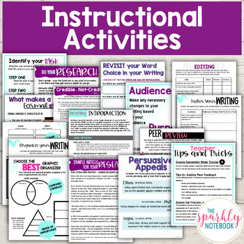 8.W.5 Develop & Strengthen Writing - The Writing Process 8th Grade CCSS aligned - Image 3