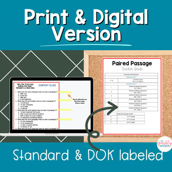 Argumentative Paired Text Passages DIFFERENTIATED Writing BUNDLE: Making Team - Image 3