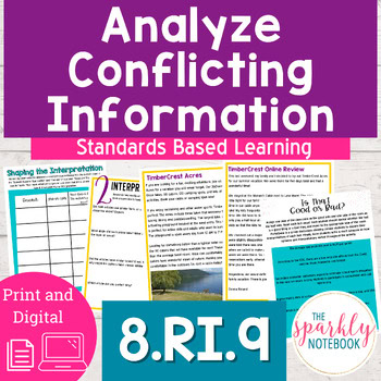 8.RI.9 Analyze Conflicting Information in Texts - 8th Grade