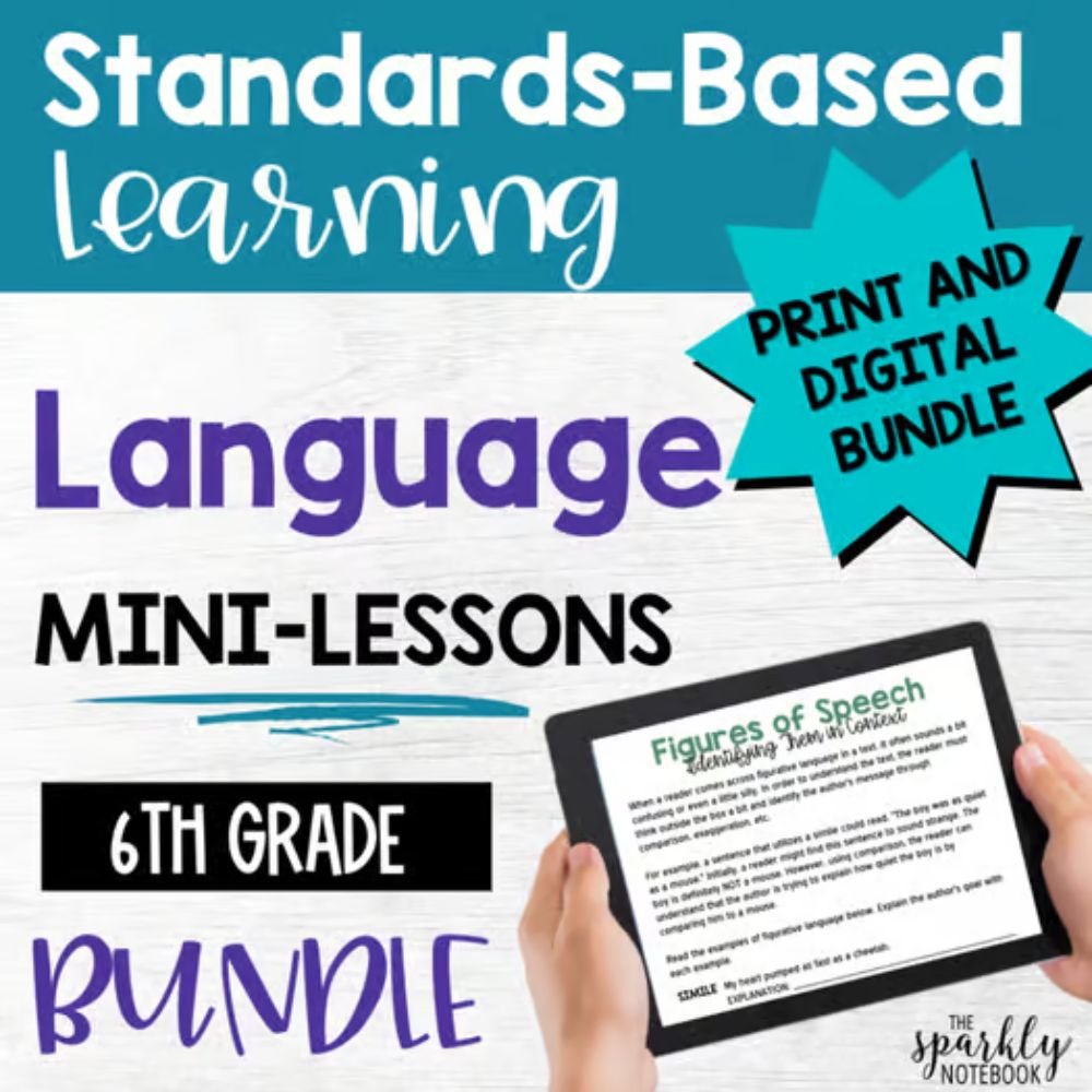 6th Grade Language Bundle