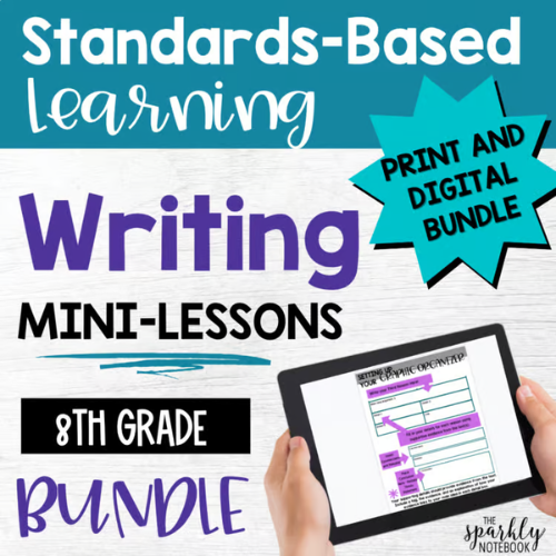 Writing Bundle 8th Grade