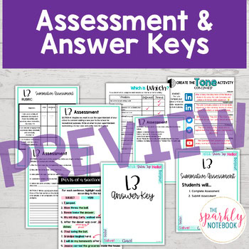 6.L.3: 6th Grade Grammar - Sentence Structures, Express Ideas & Maintain Tone - Image 4