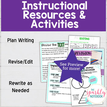 6.W.5: Develop & Strengthen Writing with Revision & Editing 6th Grade CCSS - Image 3