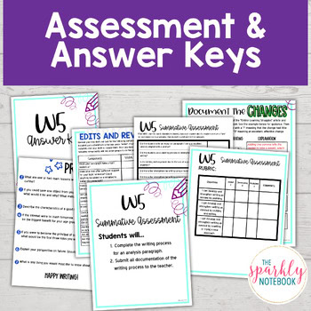 6.W.5: Develop & Strengthen Writing with Revision & Editing 6th Grade CCSS - Image 4