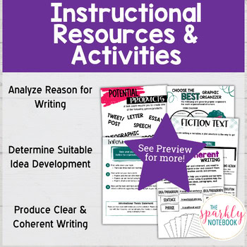 6.W.4: Development, Organization, & Style of Writing for Audience 6th Grade CCSS - Image 3