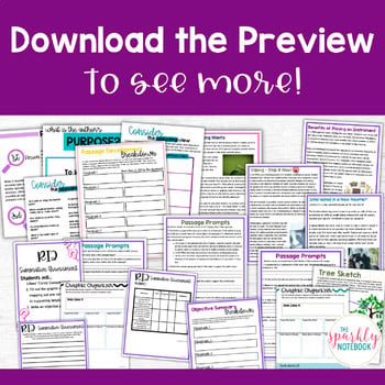 6th Grade BUNDLE: Reading, Writing, Language, Speaking & Listening Activities - Image 4