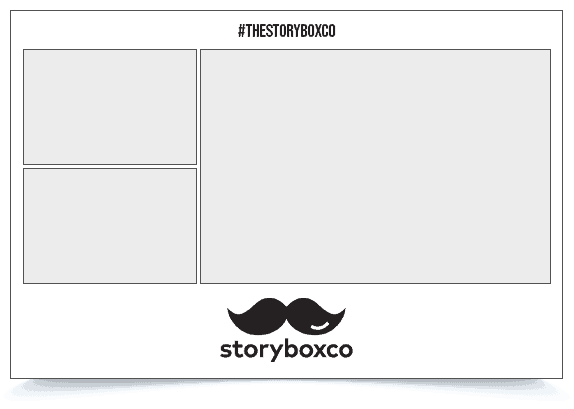 Vintage photo booth with retro design and mustache logo.
