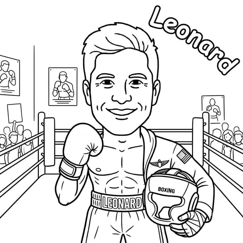Doodle Bot Live Sketch Boxer Male