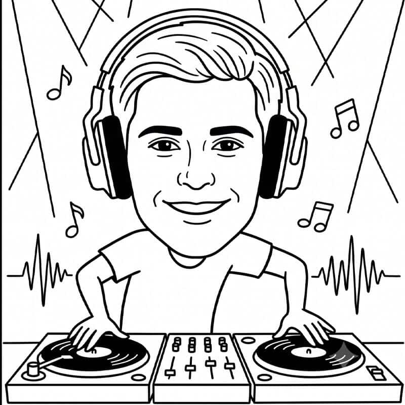 Doodle Bot Live Sketch DJ