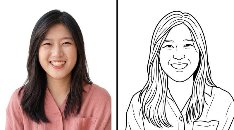 DoodleMe Bot - Portrait Sample