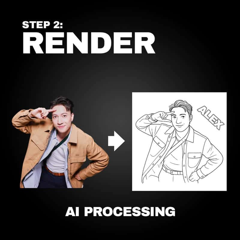 Doodle Me Bot - Step 2 Render