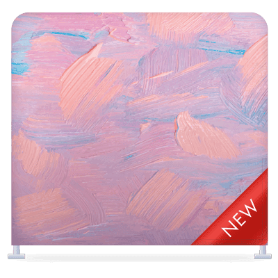 Pastel Wet Brush Photo Booth Backdrop
