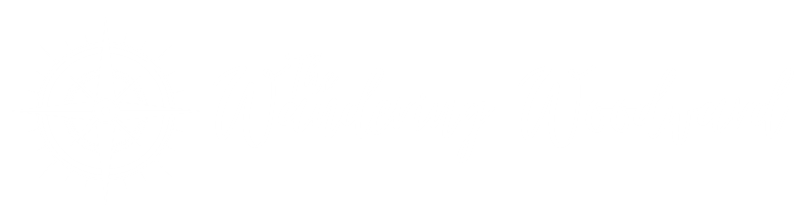Wandering woodward logo with nature background outdoor adventure lifestyle.