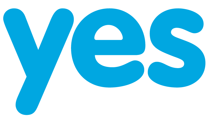 Big picture of the word YES