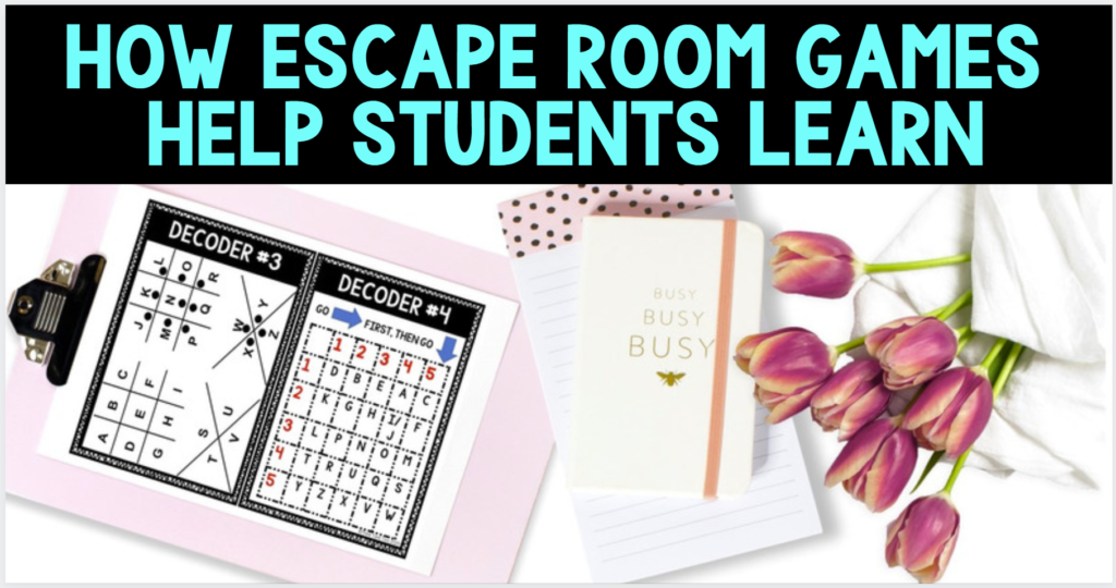 How escape room games help students learn blog