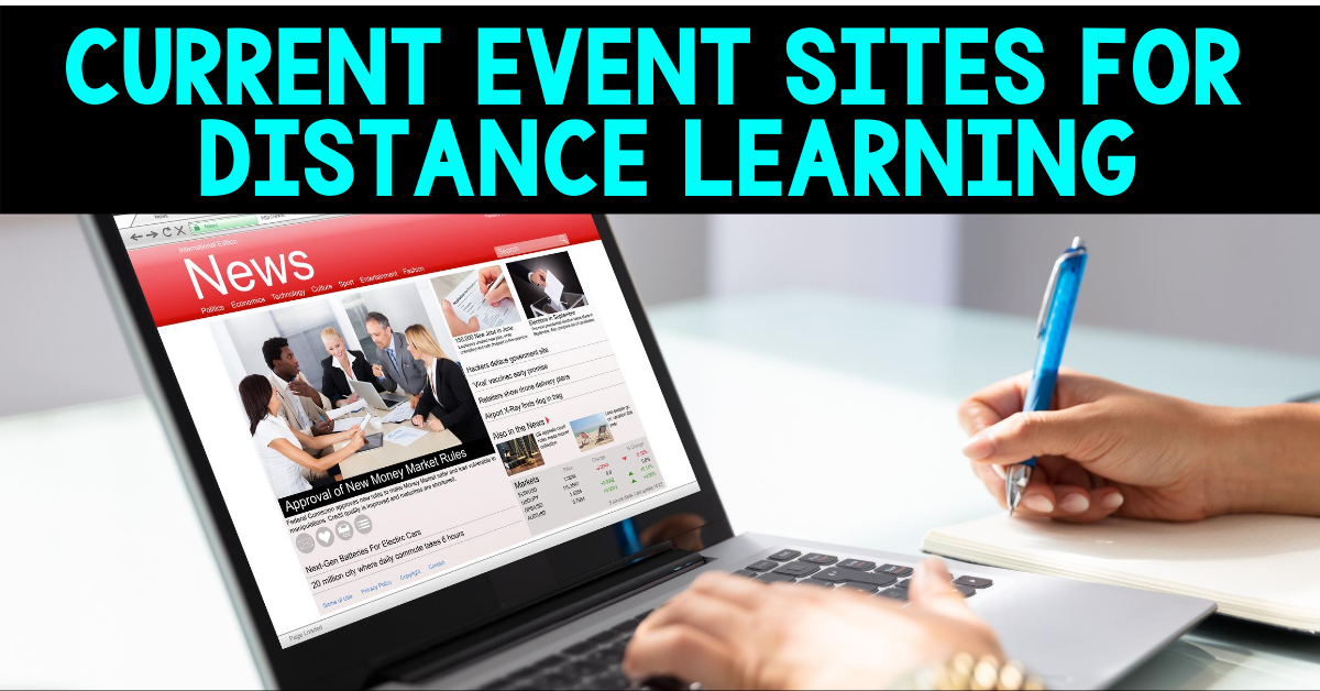 current event sites for distance learning
