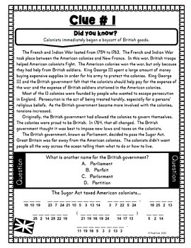 4 U.S. History ESCAPE ROOMS BUNDLE - Constitution, Revolutionary War - Image 4