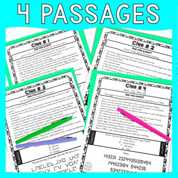 Easter ESCAPE ROOM - Reading Comprehension - Traditions Around the World - Image 4