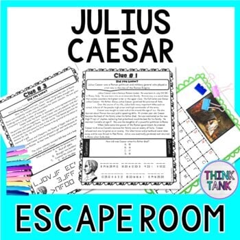 Julius Caesar ESCAPE ROOM: Ancient Rome - Shakespeare