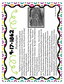 Civil War Battles Scavenger Hunt - Reading Comprehension Stations - Image 2