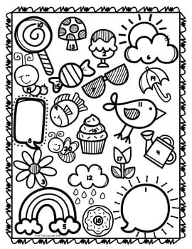 Back to School About Me Color by Number - Would You Rather or Doodle Me Activity - Image 4