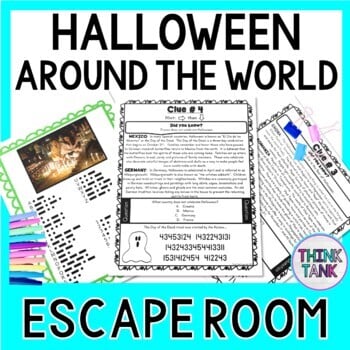 Halloween Around the World Escape Room!   Halloween-like traditions