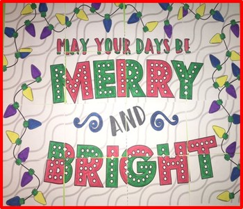 Christmas - Holiday Collaborative Poster! Merry and Bright for Christmas season - Image 3