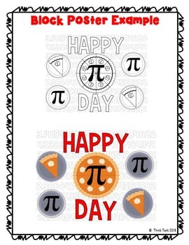 Pi Day Collaborative Poster! Team Work - Math - Happy Pi Day - Image 2
