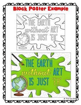 Earth Day Collaborative Poster! - Team Work Activity - Earth without Art - Image 2