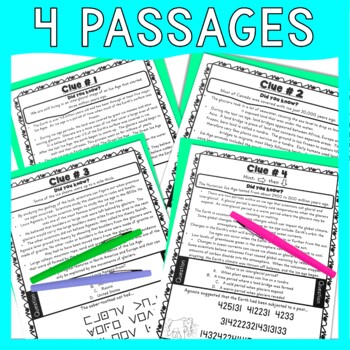 Ice Ages Escape Room - Reading Comprehension - Earth Science - Image 4