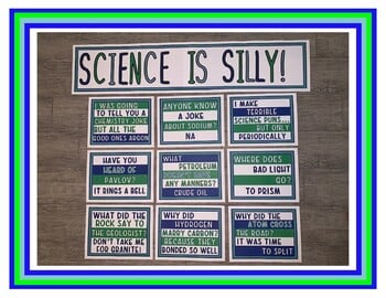 Science Jokes Bulletin Board - Classroom Posters - Image 2