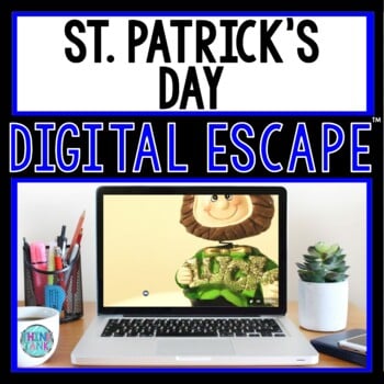 St. Patrick's Day DIGITAL ESCAPE ROOM for Google Drive® | Holiday Activity