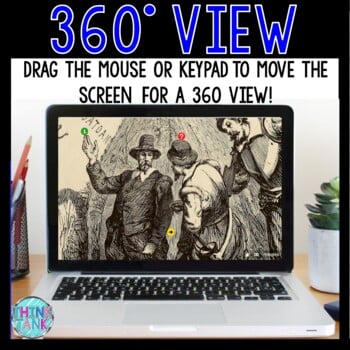 Lost Colony of Roanoke DIGITAL ESCAPE ROOM for Google Drive® | Virginia Dare - Image 3