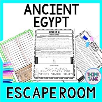 Ancient Egypt ESCAPE ROOM - Pharaohs - King Tut