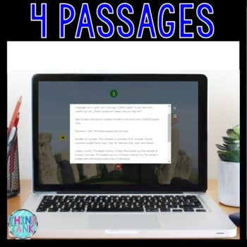 Europe DIGITAL ESCAPE ROOM for Google Drive® - Continents - Geography - Image 3