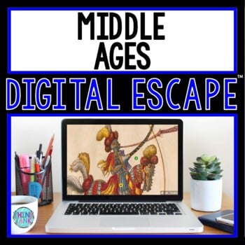 Middle Ages DIGITAL ESCAPE ROOM for Google Drive® | Distance Learning
