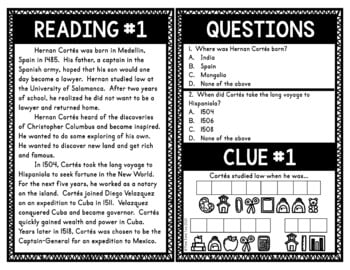 Hernan Cortes Escape Room Activity - Image 4