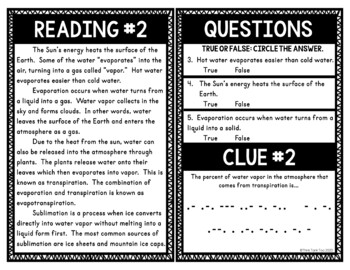 Water Cycle Escape Room Activity - Image 2