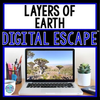 Layers of the Earth DIGITAL ESCAPE ROOM for Google Drive® | Distance Learning