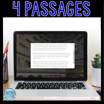 Greek Philosophers DIGITAL ESCAPE ROOM for Google Drive® | Ancient Greece - Image 2