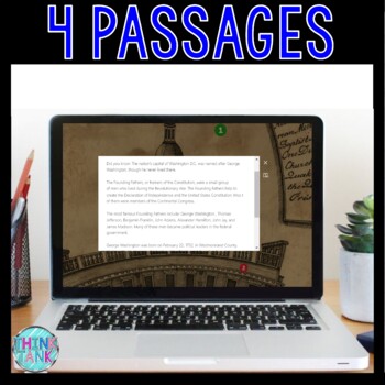 Founding Fathers DIGITAL ESCAPE ROOM for Google Drive® - Image 2