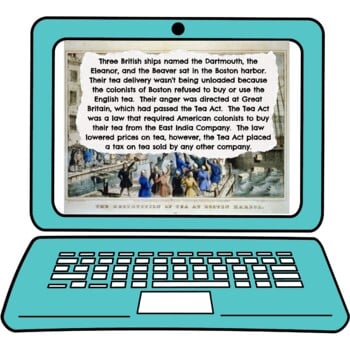 Boston Tea Party Interactive Google Slides™ Presentation | Distance Learning - Image 2