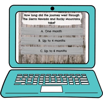 Oregon Trail Interactive Google Slides™ Presentation | Distance Learning - Image 3