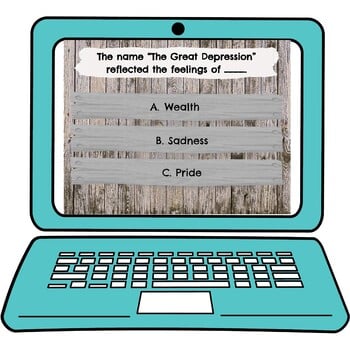 Great Depression Interactive Google Slides™ Presentation | Distance Learning - Image 3
